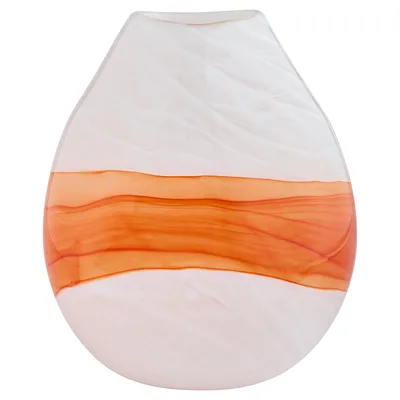 Cyan Design Pacaya Vase | White | Orange - Small 