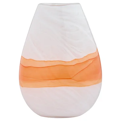 Cyan Design Pacaya Vase | White | Orange - Stout 