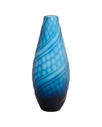 Solano Vase Blue Small by   