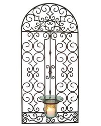 Ant Brown Gate Wall Hurricane Holder by   