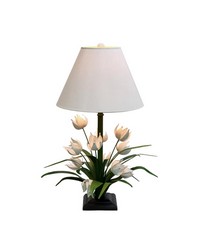 Tulip Lamp White by   