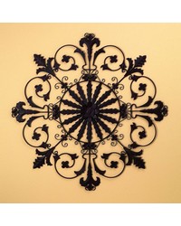 Antique brown Ceiling Medallion 49In.diam by   