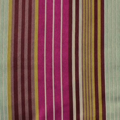 Novel Miette Fuchsia in 141 Pink Upholstery Rayon  Blend Fire Rated Fabric Striped   Fabric