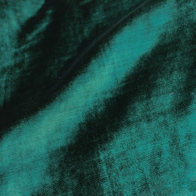 Novel Sunnyvale Emerald in 130 Green Upholstery Polyester Fire Rated Fabric Solid Velvet   Fabric