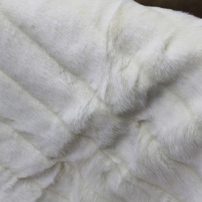 Novel Ahmed Off White in 138 White  Blend Faux Fur   Fabric