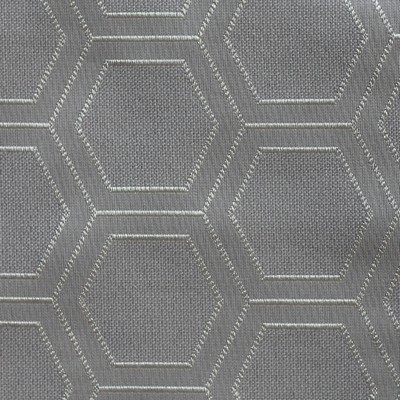 Novel Kay Pewter in 147 Silver  Blend Geometric   Fabric