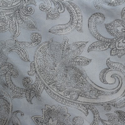 Novel Valorie Silver in 147 Silver  Blend Classic Paisley   Fabric