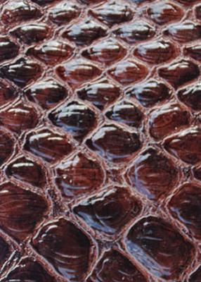 Novel Valkenburg Truffle in Exotic Faux Leather II Brown Poly  Blend Animal Skin   Fabric