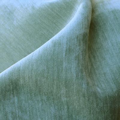 Novel Whitman Mineral in Euro Velvet Colors Grey Acrylic  Blend Solid Velvet   Fabric