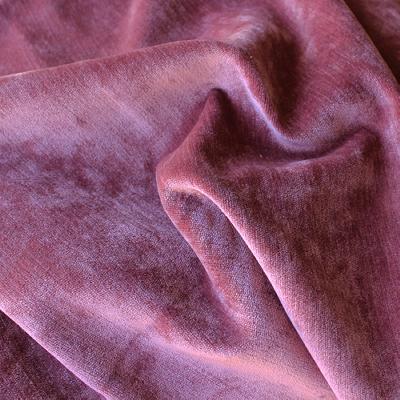 Novel Whitman Mauvewood in Euro Velvet Colors Purple Acrylic  Blend Solid Velvet   Fabric