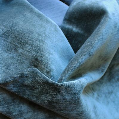 Novel Whitman Grotto in Euro Velvet Colors Acrylic  Blend Solid Velvet   Fabric