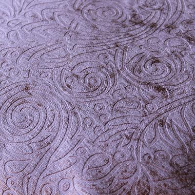 Novel Whittaker Amethyst in Euro Velvet Colors Purple Polyester Fire Rated Fabric