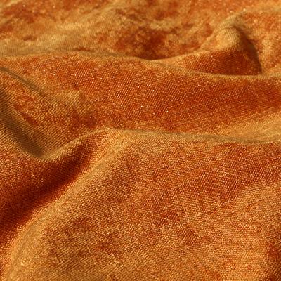 Novel Vance Apricot in Metallic Textures Polyester  Blend Fire Rated Fabric