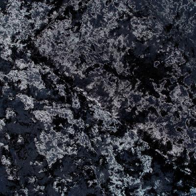 Novel Crushed Velvet Obsidian in Crushed Velvet Polyester Fire Rated Fabric