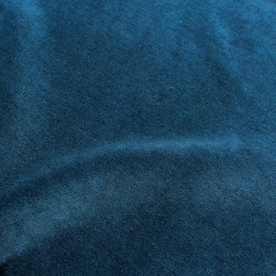 Novel Luxe Velvet Denim in Luxe Velvet Blue 82%  Blend Solid Velvet   Fabric