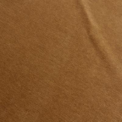 Novel Luxe Velvet Nutmeg in Luxe Velvet 82%  Blend Solid Velvet   Fabric