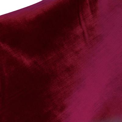 Novel Sunnyvale Cabernet in Distinctive Textures I Upholstery Polyester Fire Rated Fabric Solid Velvet   Fabric