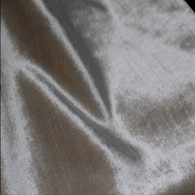 Novel Sunnyvale Cream in 346 Beige Upholstery Polyester Fire Rated Fabric Solid Velvet   Fabric