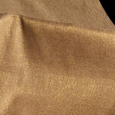 Novel Reidsville Gold in Distinctive Textures II Gold Polyester Fire Rated Fabric