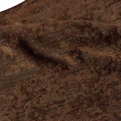 Novel Vance Chestnut in Distinctive Textures II Brown Polyester  Blend Fire Rated Fabric
