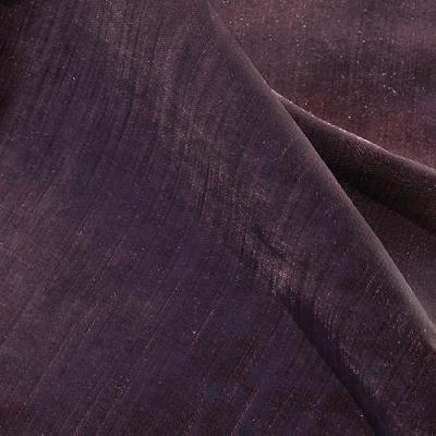 Novel Sunnyvale Chestnut in Distinctive Textures II Brown Upholstery Polyester Fire Rated Fabric Solid Velvet   Fabric