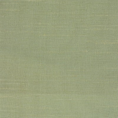 Novel Metz Moss in Shantung Polyester Green Polyester Solid Faux Silk   Fabric