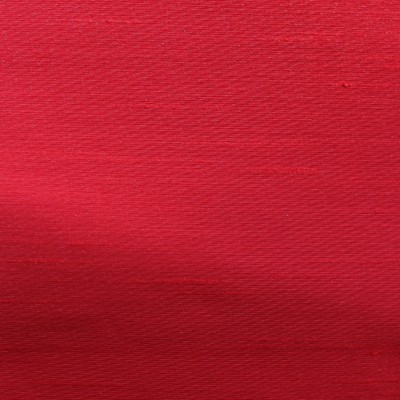 Novel Metz Fred in Shantung Polyester Red Polyester Solid Faux Silk   Fabric