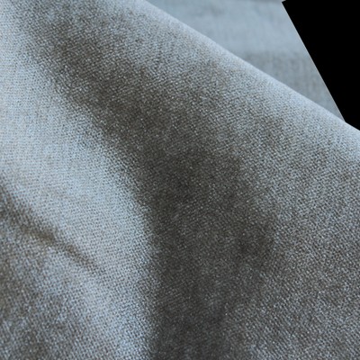 Novel Tigris Silver Chrome in 358 Silver Upholstery ACRYLIC  Blend Fire Rated Fabric Solid Velvet   Fabric
