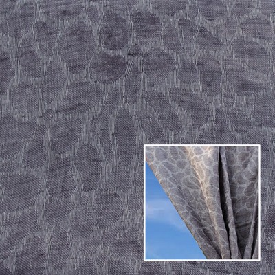 Novel Sharee Slate in 361 Grey Sheer Linen  Extra Wide Sheer   Fabric