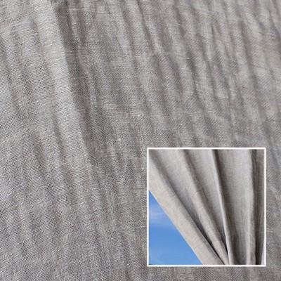 Novel Sharee Flax in 361 Sheer Linen  Extra Wide Sheer   Fabric