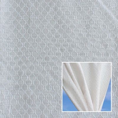 Novel Shakita Natural in 361 Beige Sheer Linen  Extra Wide Sheer   Fabric