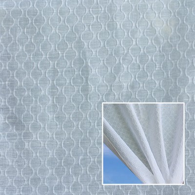 Novel Shakita Ice in 361 Sheer Linen  Extra Wide Sheer   Fabric
