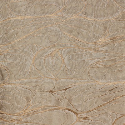 Novel Tino Driftwood in 365 Brown Multipurpose POLYAMIDE  Blend Fire Rated Fabric Circles and Swirls Faux Silk Print   Fabric