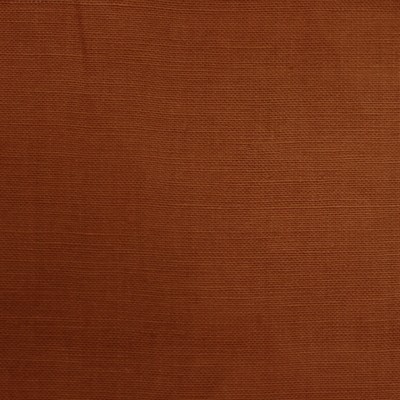Novel Halina Terracotta in 368 Drapery Linen 100 percent Solid Linen   Fabric