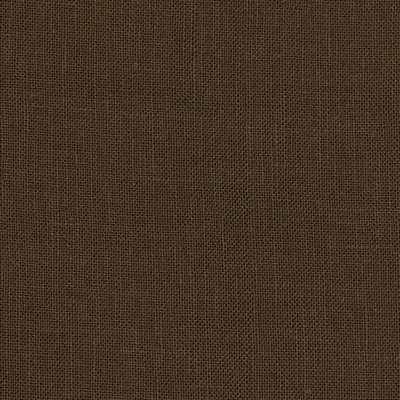 Novel Halina Mocha in 368 Brown Drapery Linen 100 percent Solid Linen   Fabric