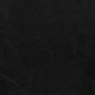 Novel Halina Jet in 368 Black Drapery Linen 100 percent Solid Linen   Fabric