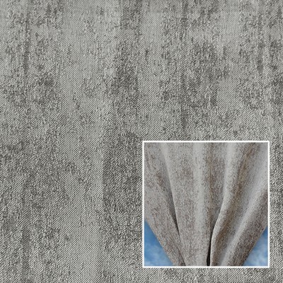 Novel Malta Taupe in 369 Brown Drapery Polyester  Blend Fire Rated Fabric NFPA 701 Flame Retardant  Faux Linen  Extra Wide Sheer   Fabric