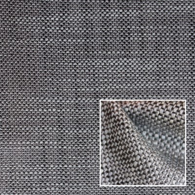 Novel Rigato Metal in 370 Grey Upholstery Acrylic  Blend Fire Rated Fabric Heavy Duty NFPA 260   Fabric