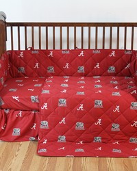 Alabama Crimson Tide Crib Bedding Set by   