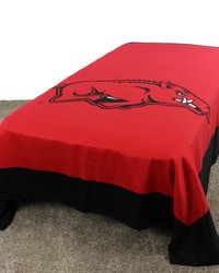 Arkansas Razorbacks Duvet Cover - Full by   