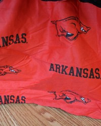 Arkansas Razorbacks Printed Dust Ruffle  Full by   