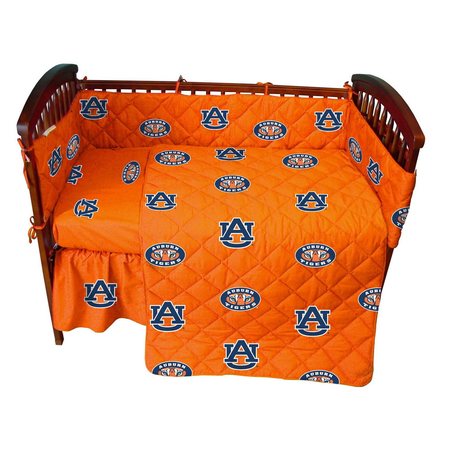 Auburn Tigers Crib Bedding Set College