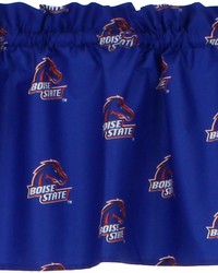 Boise State Broncos Printed Curtain Valance  84 in  x 15 in  by   