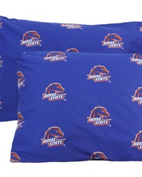 Boise State Broncos Pillowcase Pair  Solid by   