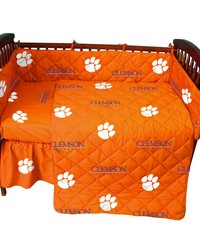 Clemson Tigers Crib Bedding Set by   