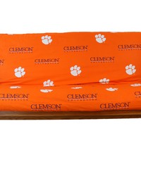 Clemson Tigers Full Size 8in Futon Cover by   