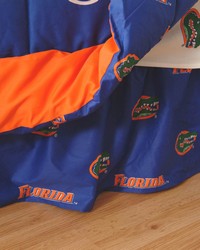Florida Gators Printed Dust Ruffle  Queen by   