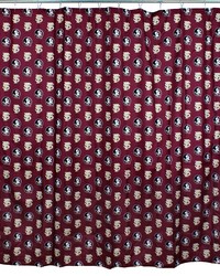 Florida State Seminoles Printed Shower Curtain Cover  70 in  x 72 in  by   