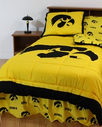 Iowa Hawkeyes Bed in a Bag Full  With Team Colored Sheets by   