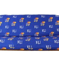 Kansas Jayhawks Futon Cover  Full size fits 6 and 8 inch mats by   